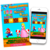 Princesa Peach Mario Bross Invitación de Cumpleaños Digital Personalizada #2