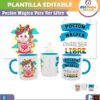Poción Mágica Para Ser Libre LGBT Plantilla Editable para Taza de Sublimación
