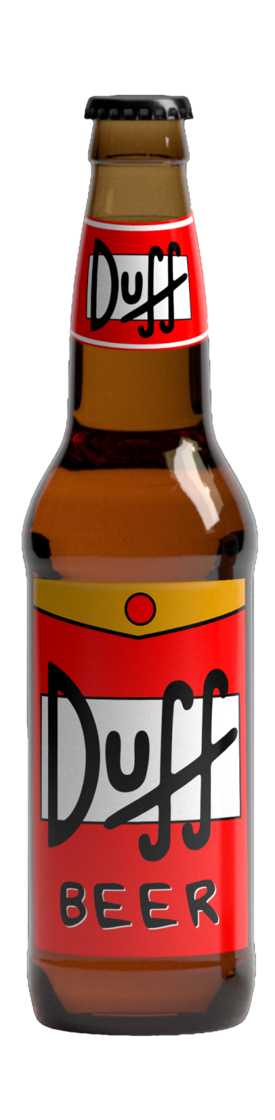 Cerveza Duff de Los Simpsons Etiquetas Imprimibles