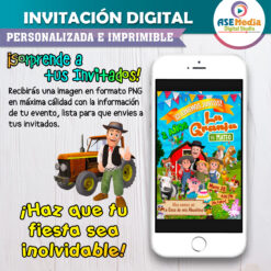 La Granja de Zenón Invitación Digital Personalizada