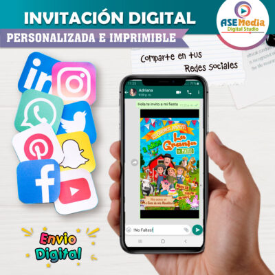 La Granja de Zenón Invitación Digital Personalizada