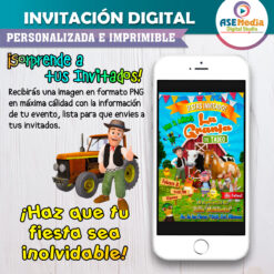 La Granja de Zenón Invitación Digital Personalizada #2