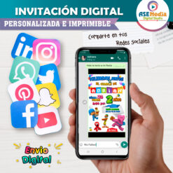Pocoyo Invitación Digital Mod 02