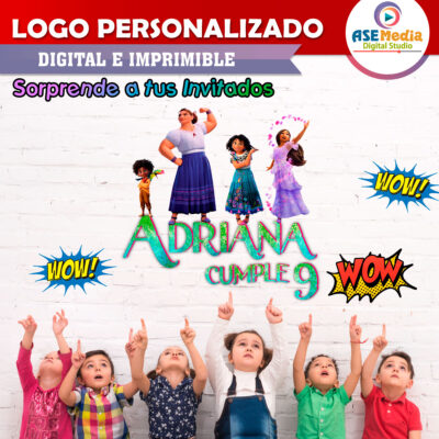 Encanto Logo Personalizado con Nombre - Imagen 4
