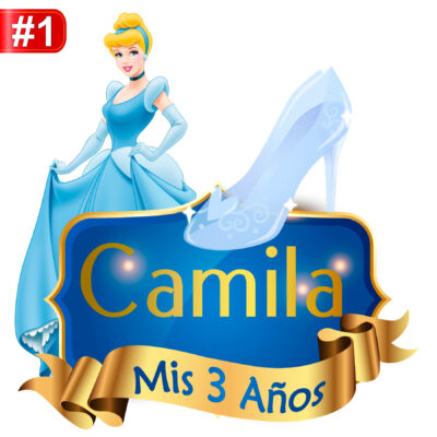 La Cenicienta Logo Personalizado con Nombre - Imagen 6