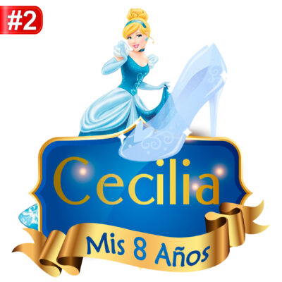 La Cenicienta Logo Personalizado con Nombre - Imagen 7