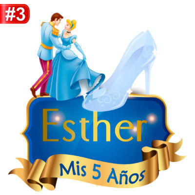 La Cenicienta Logo Personalizado con Nombre - Imagen 8