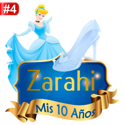 La Cenicienta Logo Personalizado con Nombre - Imagen 9