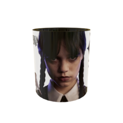 Merlina Addams Plantilla Editable para Taza de Sublimación #2
