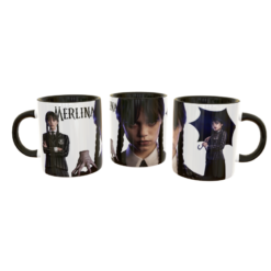Merlina Addams Plantilla Editable para Taza de Sublimación #2