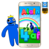 Rainbow Friends Roblox Video Invitación Animada para Cumpleaños