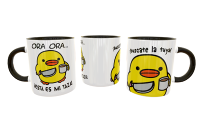Pollito Ora Ora… ¡Esta es mi Taza! Plantilla Editable para Taza de Sublimación - Imagen 6