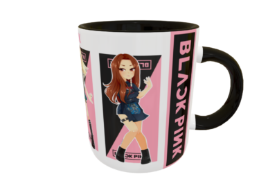 Black Pink KPOP Plantilla Editable para Sublimación de Taza #4 - Imagen 4
