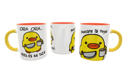 Pollito Ora Ora… ¡Esta es mi Taza! Plantilla Editable para Taza de Sublimación - Imagen 5