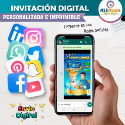 La Cenicienta Invitación Digital de Cumpleaños #2