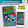 Family Juega Karim Juega Invitación Digital Personalizada