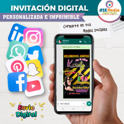 Karely Ruiz Invitación Digital de Cumpleaños #2
