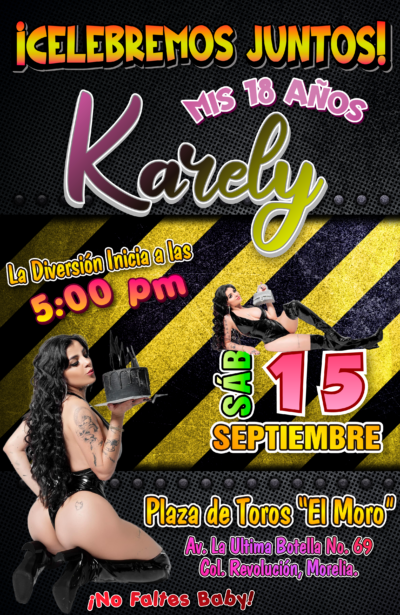 Karely Ruiz Invitación Digital de Cumpleaños #2