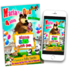 Masha y el Oso Invitación Digital Personalizada Mod. 04