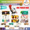 One Punch Man Paquete de 8 Plantillas Editables para Sublimación de Tazas
