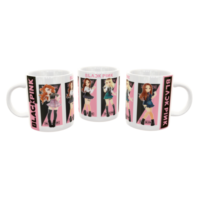 Black Pink KPOP Plantilla Editable para Sublimación de Taza #4 - Imagen 9