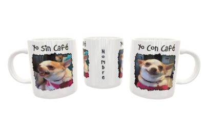 Lily Lu, Yo sin Café... Yo Con Café MEME Plantilla Editable para Taza de Sublimación - Imagen 7