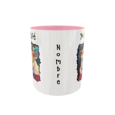 Lily Lu, Yo sin Café... Yo Con Café MEME Plantilla Editable para Taza de Sublimación - Imagen 3