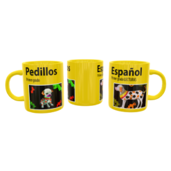 Unos Pedillos Libro Primer Grado Perrito MEME Plantilla Editable para Taza de Sublimación