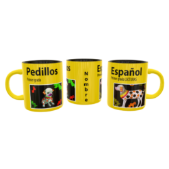 Unos Pedillos Libro Primer Grado Perrito MEME Plantilla Editable para Taza de Sublimación