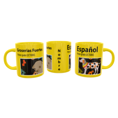 Groserias Fuertes Libro Primer Grado Perrito MEME Plantilla Editable para Taza de Sublimación - Imagen 6