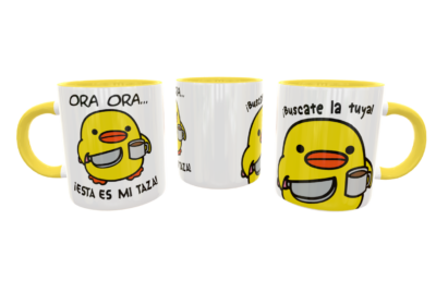 Pollito Ora Ora… ¡Esta es mi Taza! Plantilla Editable para Taza de Sublimación - Imagen 7