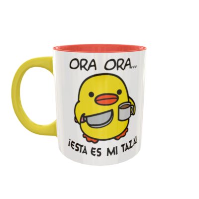 Pollito Ora Ora… ¡Esta es mi Taza! Plantilla Editable para Taza de Sublimación - Imagen 2