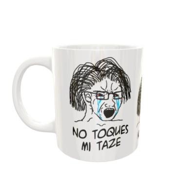 No toques mi taze compañere MEME Plantilla Editable para Taza de Sublimación - Imagen 2