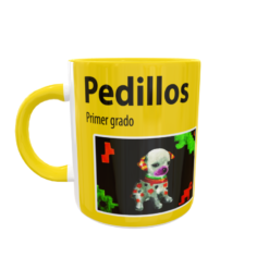 Unos Pedillos Libro Primer Grado Perrito MEME Plantilla Editable para Taza de Sublimación