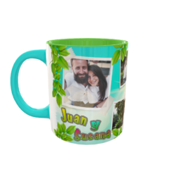 Alternative view of Collage de Fotos Naturaleza Plantilla Editable para Taza de Sublimación