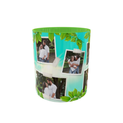 Collage de Fotos Naturaleza Plantilla Editable para Taza de Sublimación - Imagen 3