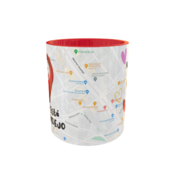 Aquí esta tu Pendejo Plantilla Editable para Taza de Sublimación