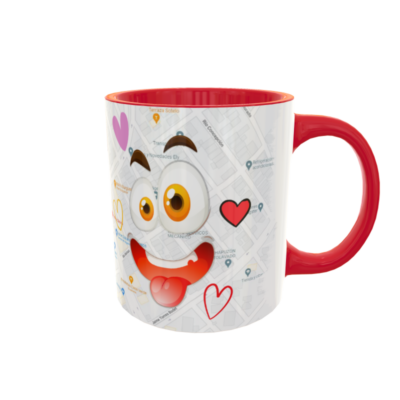 Aquí esta tu Pendejo Plantilla Editable para Taza de Sublimación