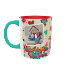 Alternative view of Collage de Fotos Infectados de Amor Plantilla Editable para Taza de Sublimación