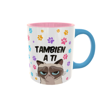 Los Odio a Todos, Tambien a Ti Plantilla Editable para Sublimación de Taza - Imagen 4