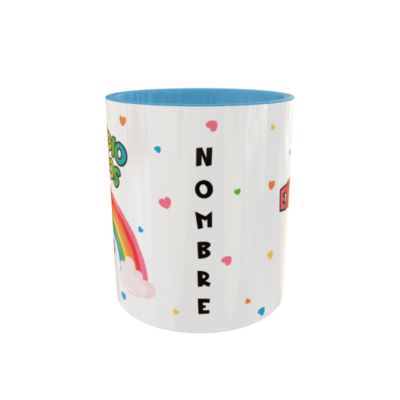 Los Odio a Todos en Serio Arcoiris Plantilla Editable para Sublimación de Taza - Imagen 3