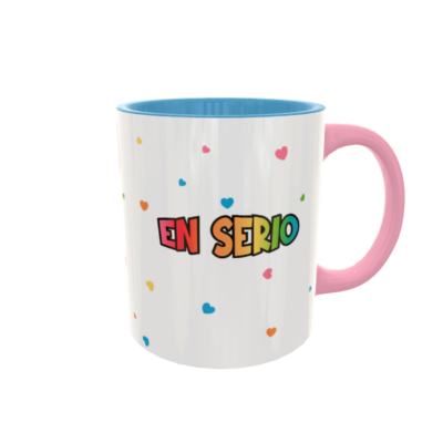 Los Odio a Todos en Serio Arcoiris Plantilla Editable para Sublimación de Taza - Imagen 4
