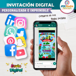 Lotería Mexicana Fiesta Invitación Digital de Cumpleaños #3