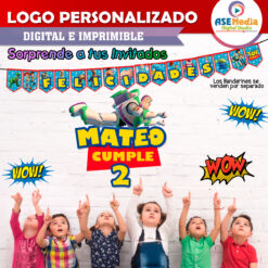 Toy Story Logo Personalizado con Nombre