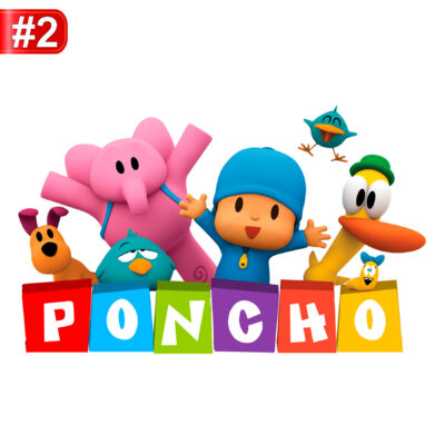 Pocoyo Logo Personalizado con Nombre para Cumpleaños - Imagen 6