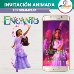 Alternative view of Encanto Isabela Video Invitación Animada para Cumpleaños