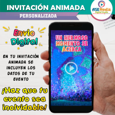 Encanto Isabela Video Invitación Animada para Cumpleaños - Imagen 3