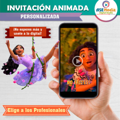 Encanto Isabela Video Invitación Animada para Cumpleaños - Imagen 6