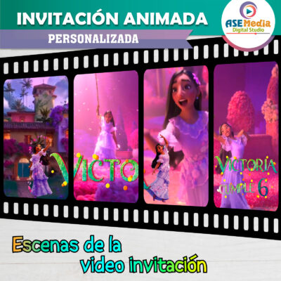 Encanto Isabela Video Invitación Animada para Cumpleaños - Imagen 7