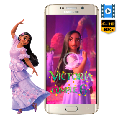 Encanto Isabela Video Invitación Animada para Cumpleaños